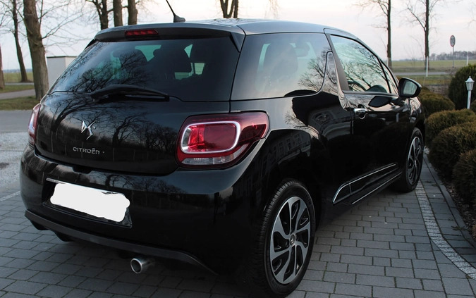 Citroen DS3 cena 20500 przebieg: 215000, rok produkcji 2015 z Pleszew małe 301